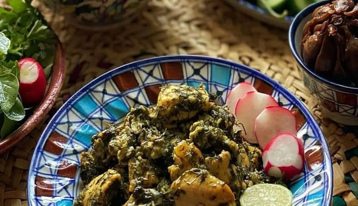 طرز تهیه «واویشکا شوید با مرغ»، غذای اصیل گیلانی