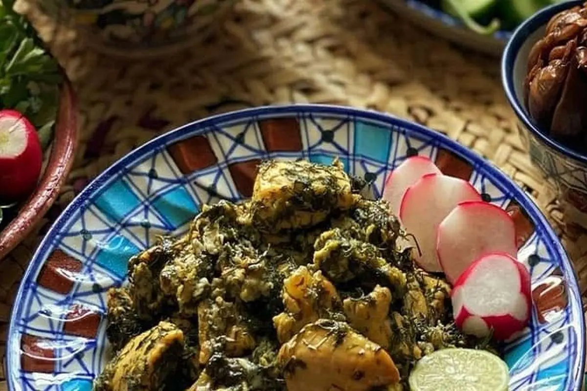 طرز تهیه «واویشکا شوید با مرغ»، غذای اصیل گیلانی