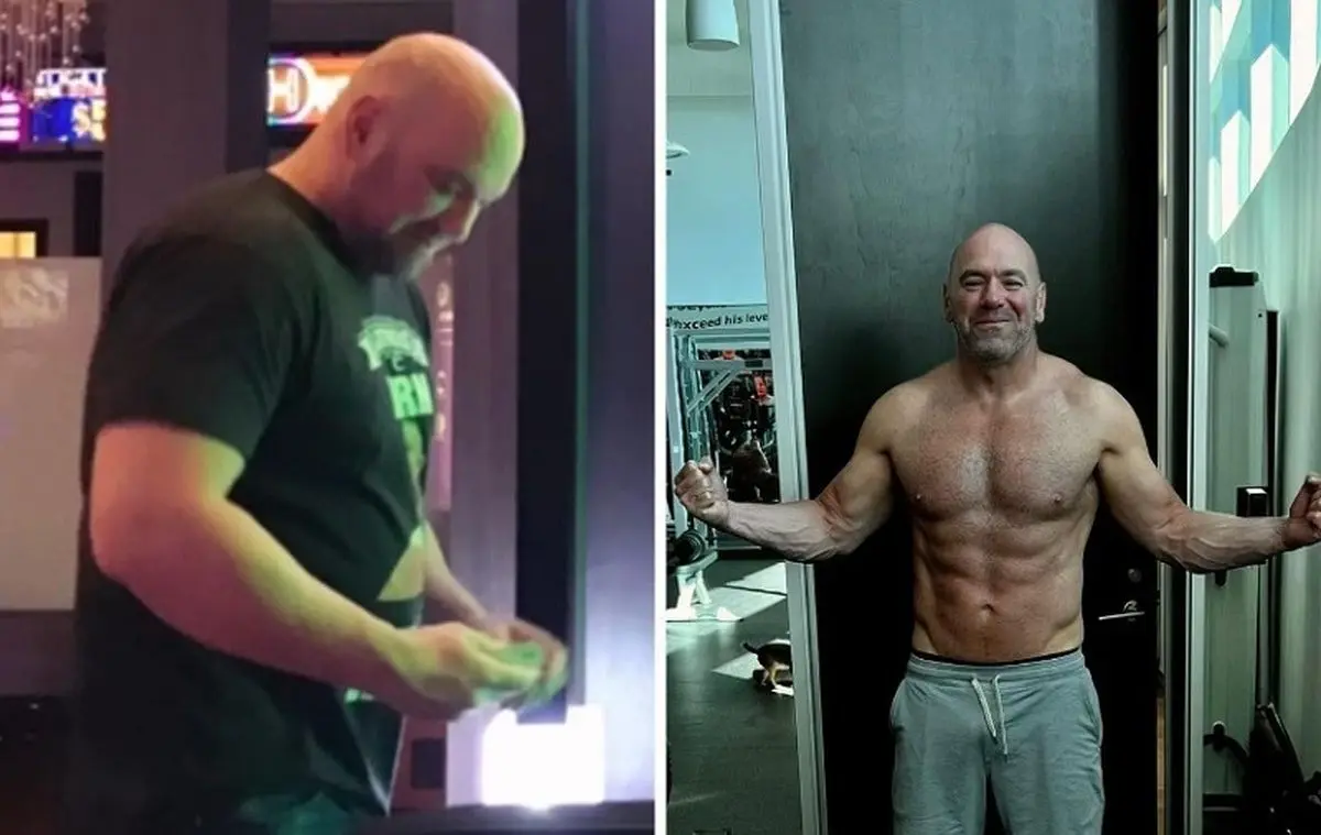 کاهش وزن ۱۶ کیلویی رئیس UFC وقتی فهمید فقط ۱۰ سال دیگر عمر می‌کند