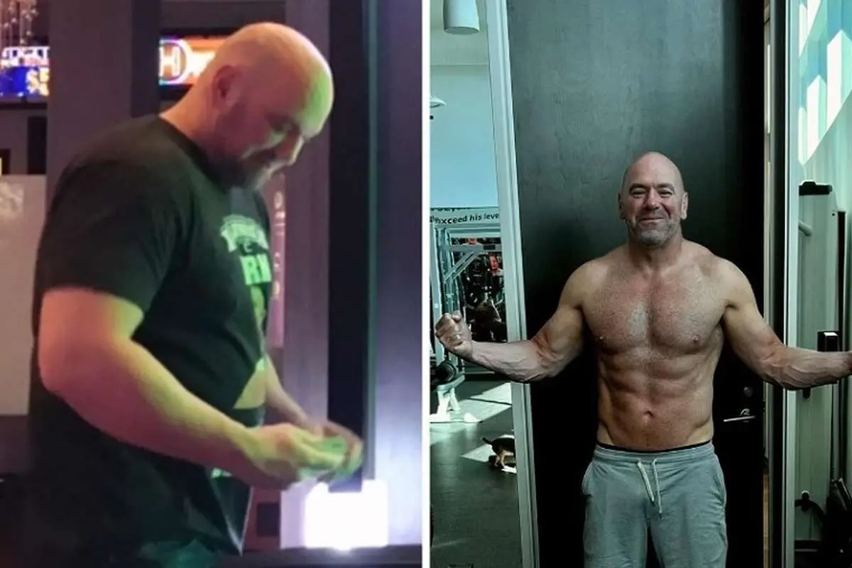 کاهش وزن ۱۶ کیلویی رئیس UFC وقتی فهمید فقط ۱۰ سال دیگر عمر میکند