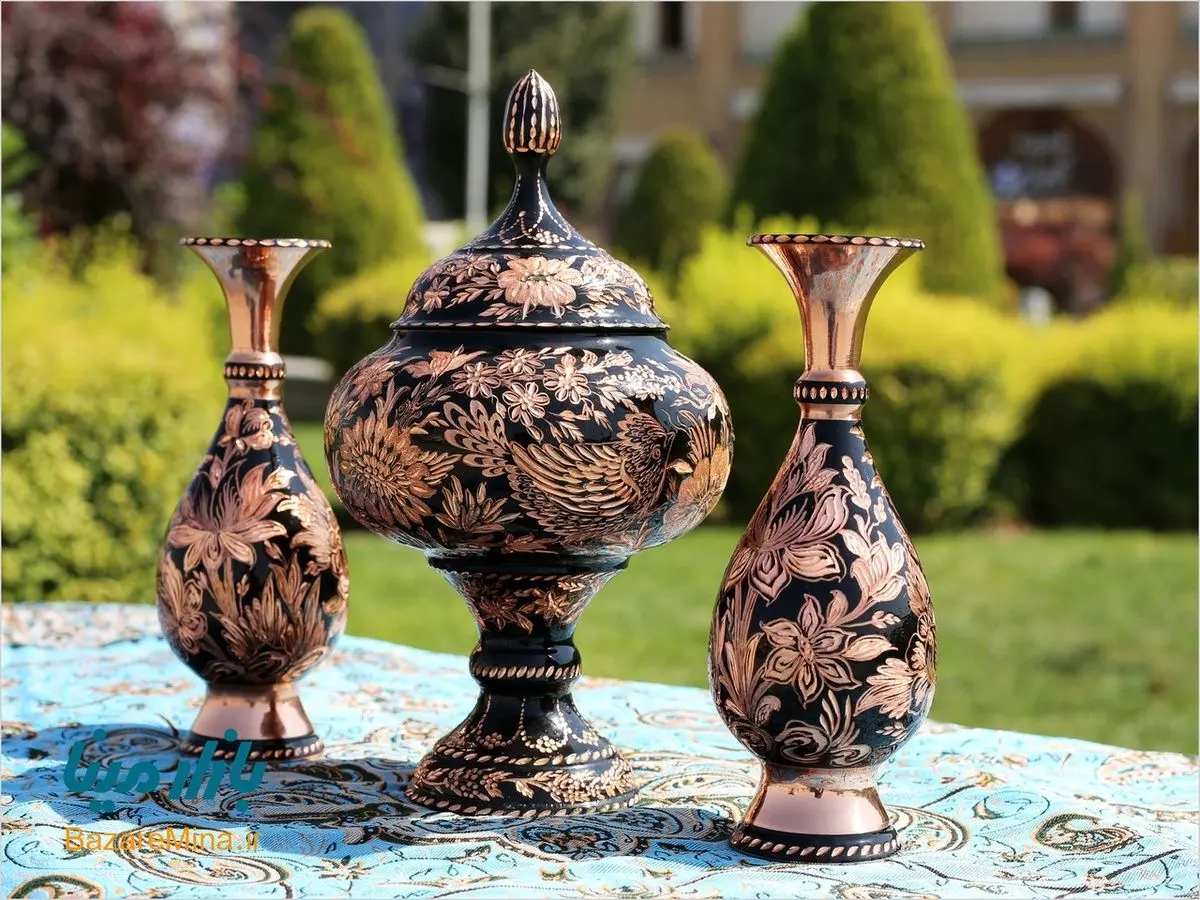 قیمت‌های ظروف مسی/ تنگ مسی الماس تراش ۵۹ میلیون تومان!