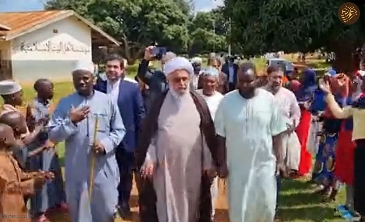 (ویدئو) استقبال عجیب اوگاندایی‌ها از یک آیت‌الله