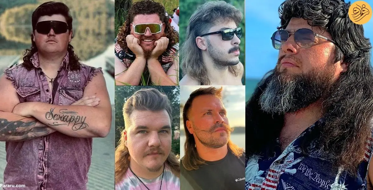 (تصاویر) مسابقه انتخاب بهترین پشت موی مردانه