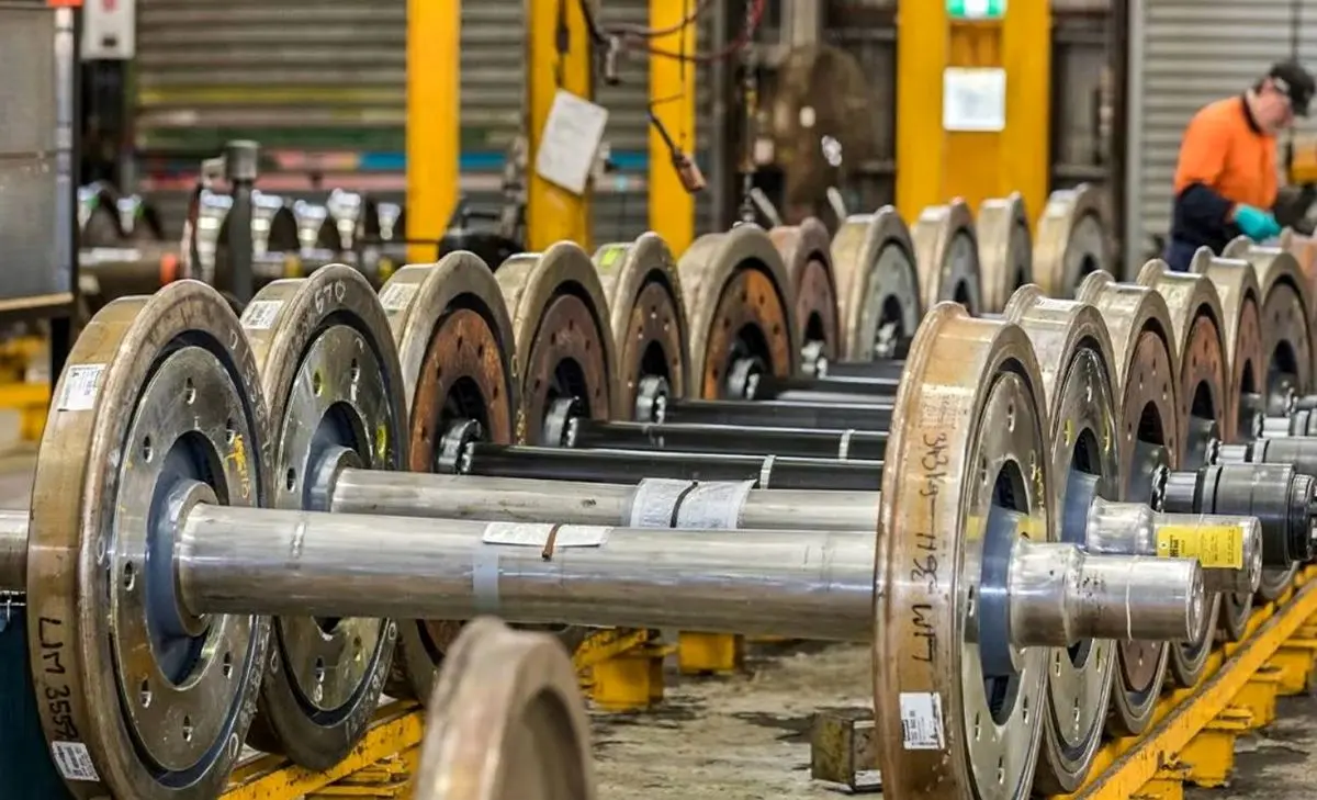 (ویدئو) چرخ‌های قطار چگونه در کارخانه تولید می‌شوند؟