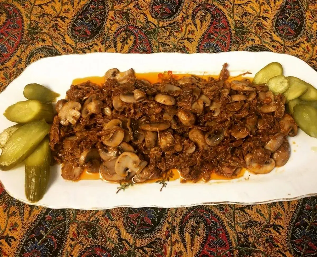 «خوراک قارچ و مرغ»؛ غذایی ساده و آسان در عین خوشمزگی