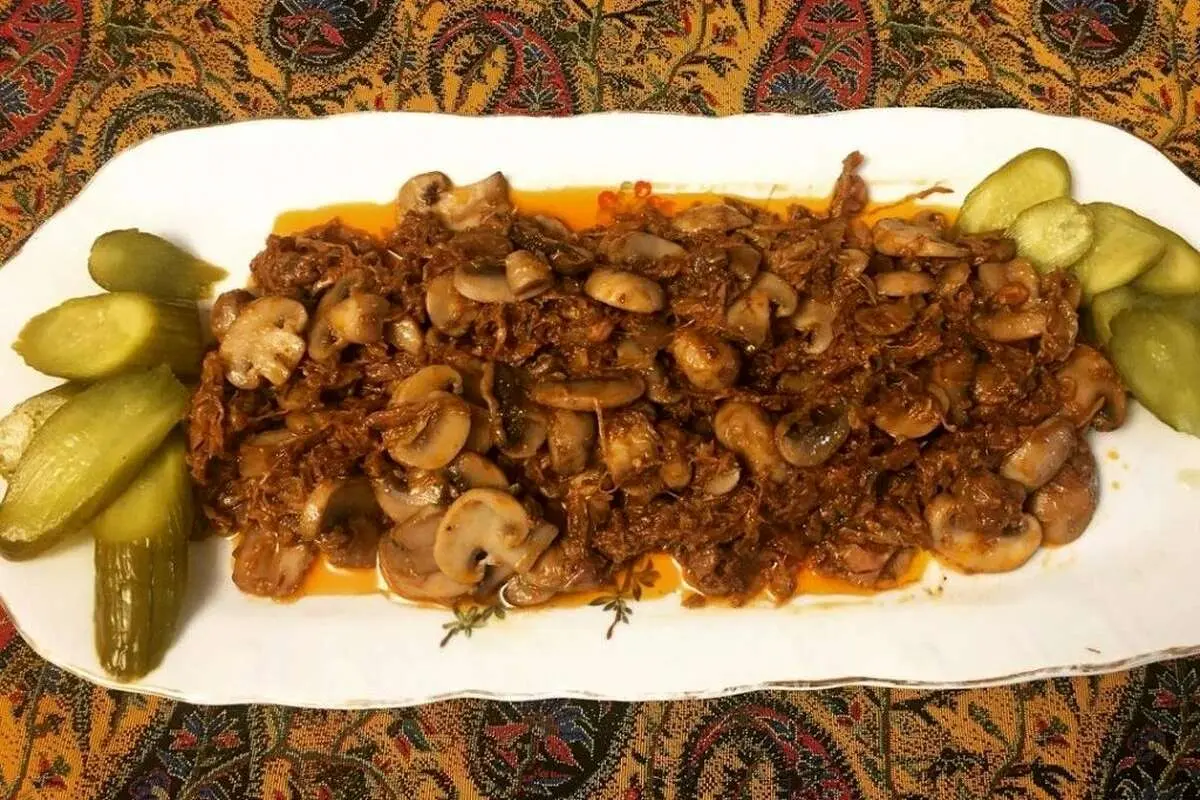 «خوراک قارچ و مرغ»؛ غذایی ساده و آسان در عین خوشمزگی