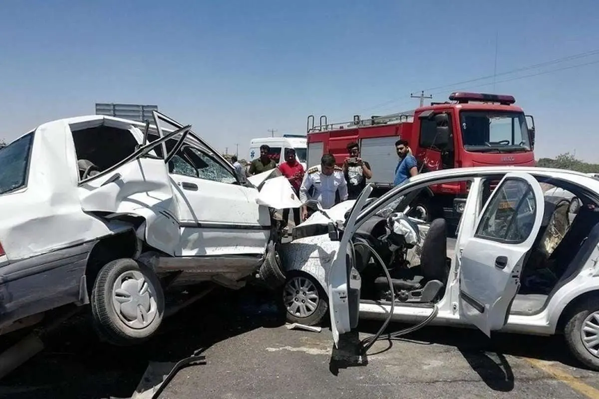 فوتیهای رانندگی در ایران بالاتر از جنگ