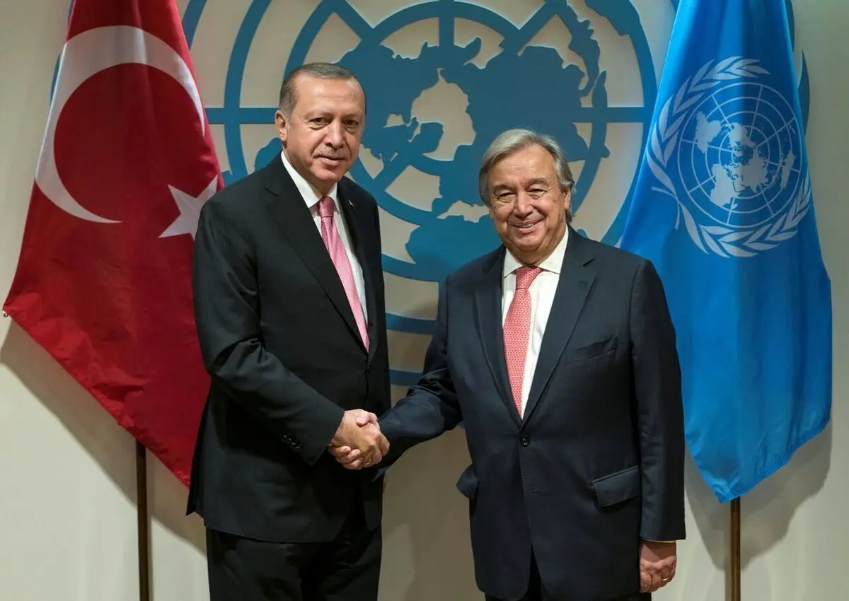 اردوغان به گوترش هشدار داد!