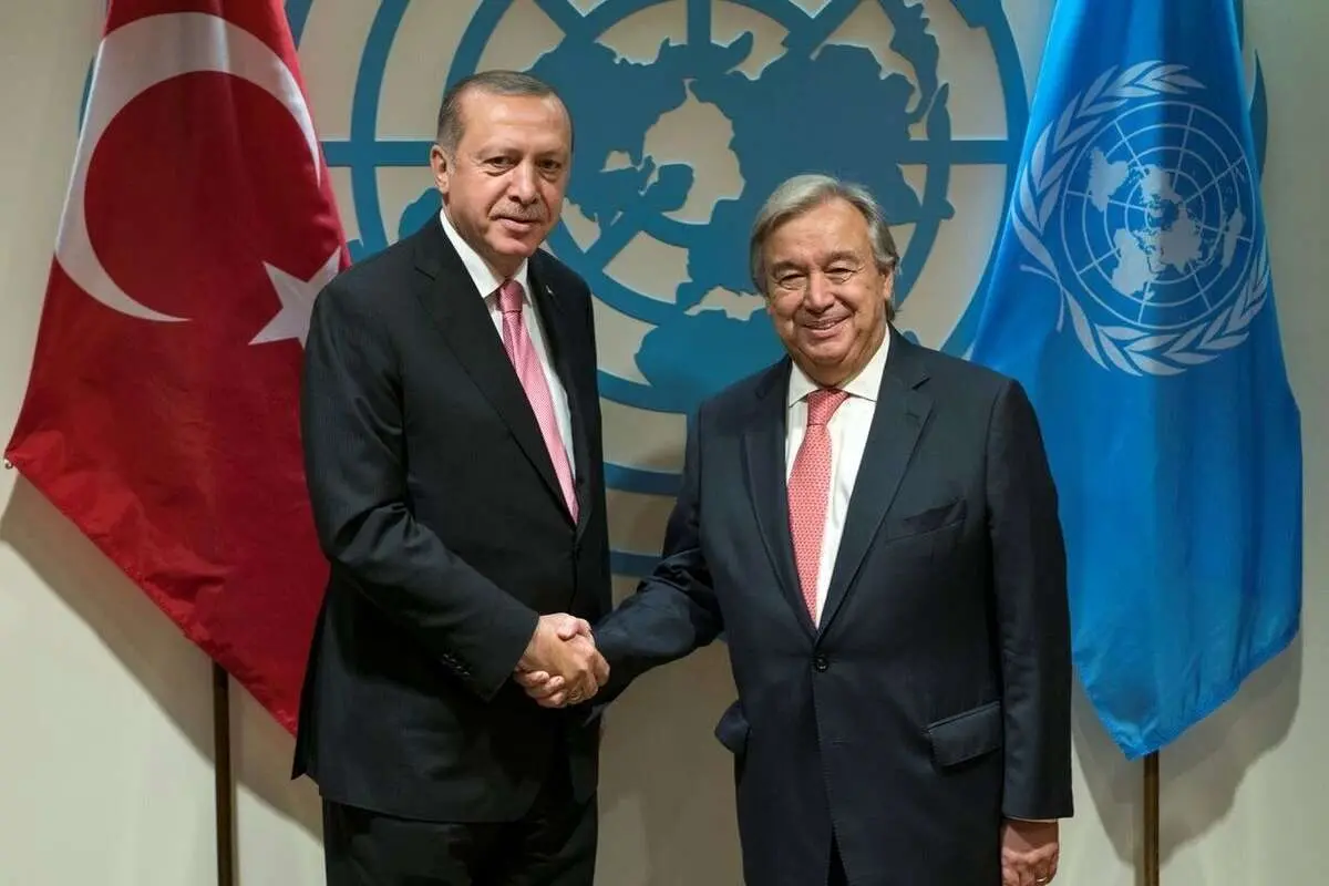 اردوغان به گوترش هشدار داد!