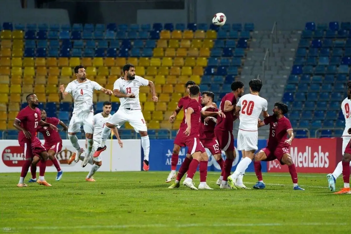 (ویدیو) دبل کنعانی زادگان؛ گل چهارم ایران به قطر