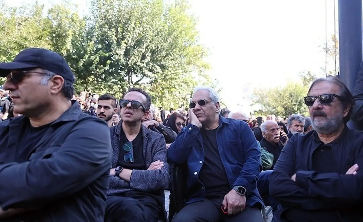 دو قاب غم‌انگیز از مهران مدیری در سوگ داریوش مهرجویی