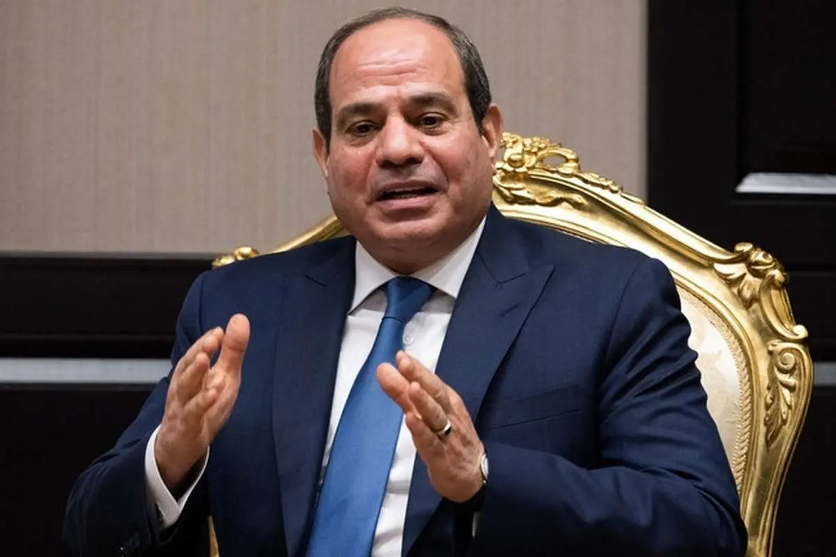 رییس جمهور مصر: به شدت با بیرون کردن فلسطینیها از غزه مخالفیم!