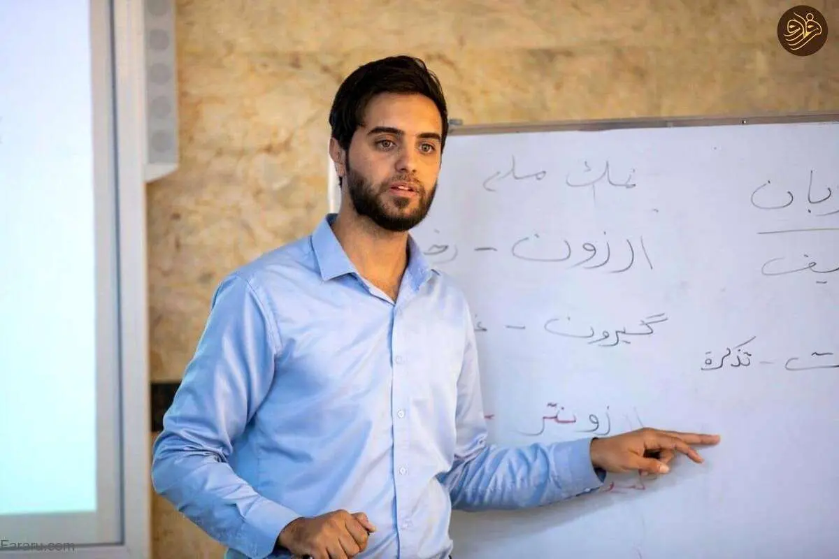 (عکس) آموزش زبان فارسی به پرسنل حرم حضرت عباس(ع)