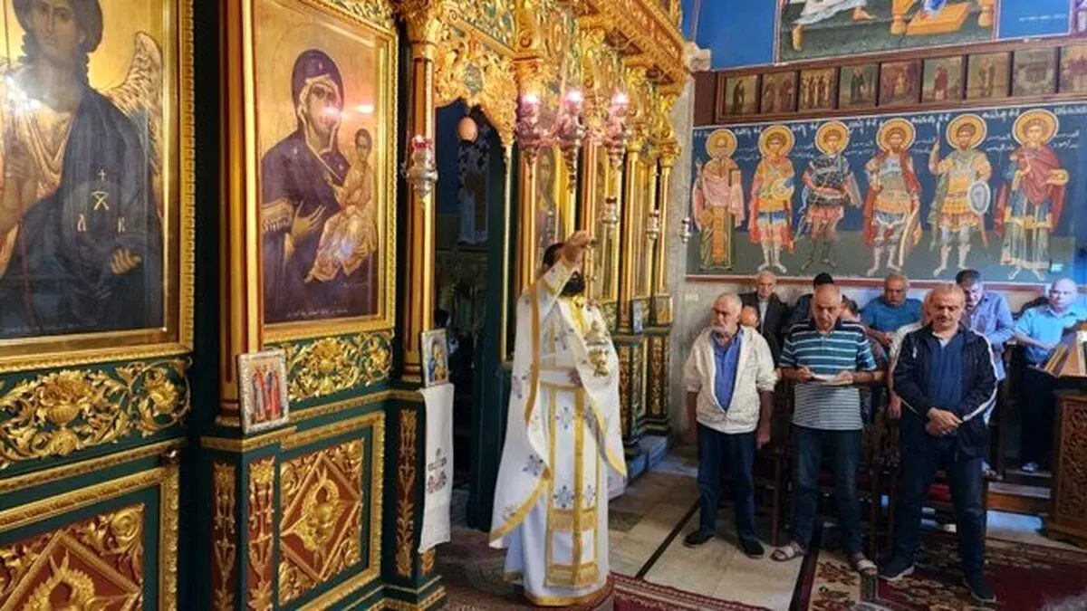 (عکس) کلیسای تاریخی غزه؛ سرپناه آوارگان که بمباران شد!