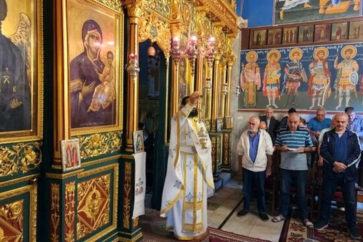 (عکس) کلیسای تاریخی غزه؛ سرپناه آوارگان که بمباران شد!
