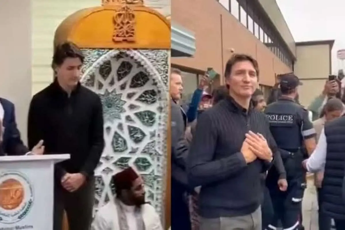 (ویدئو) نخست وزیر کانادا در مسجد هو شد