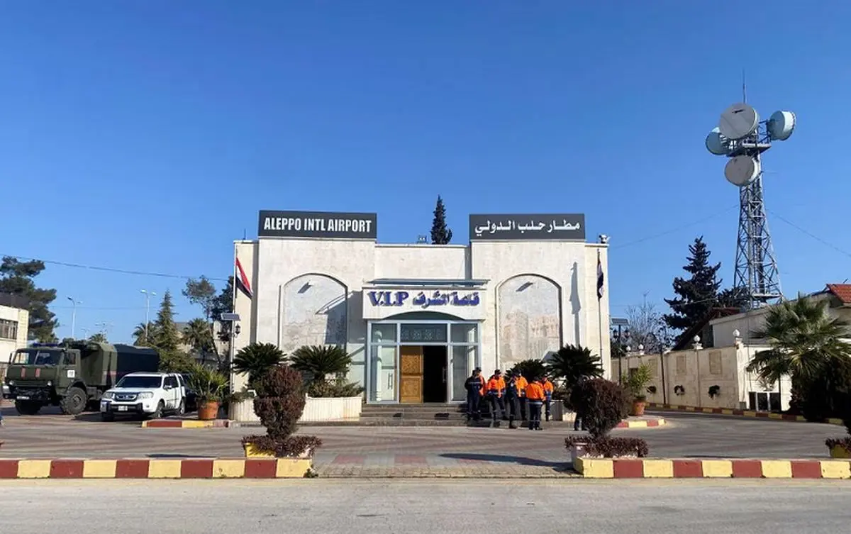 ارتش اسرائیل باند فرودگاه حلب را بمباران کرد/ مقابله پدافند هوایی سوریه