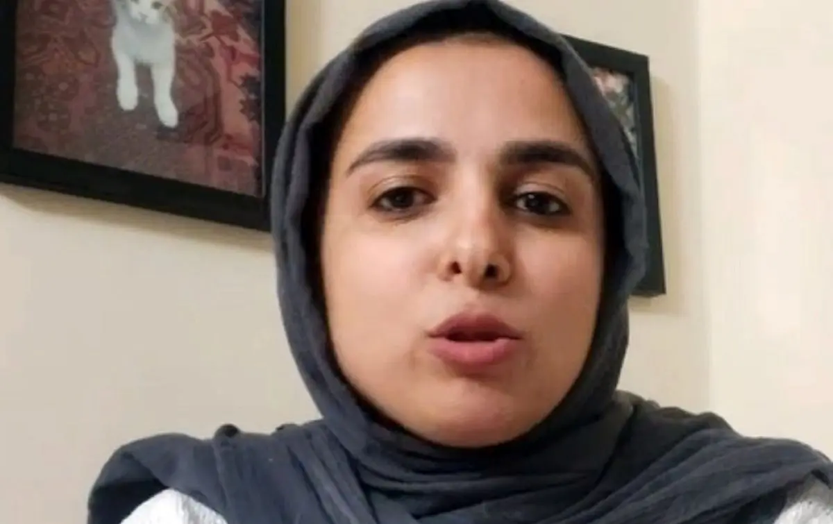 (عکس) زینب موسوی از آزاد شدنش خبر داد