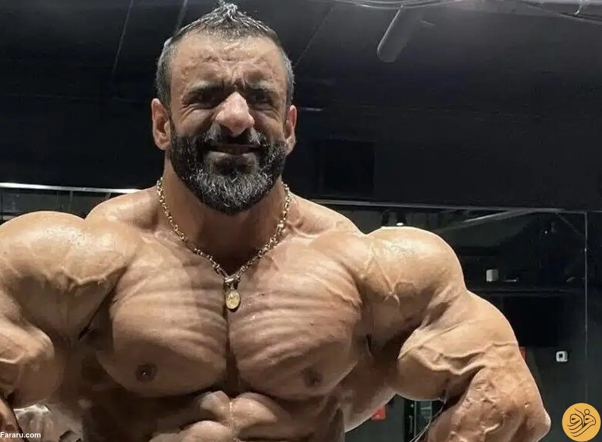(عکس) رجزخوانی سنگین هادی چوپان برای مدعیان مسترالمپیا