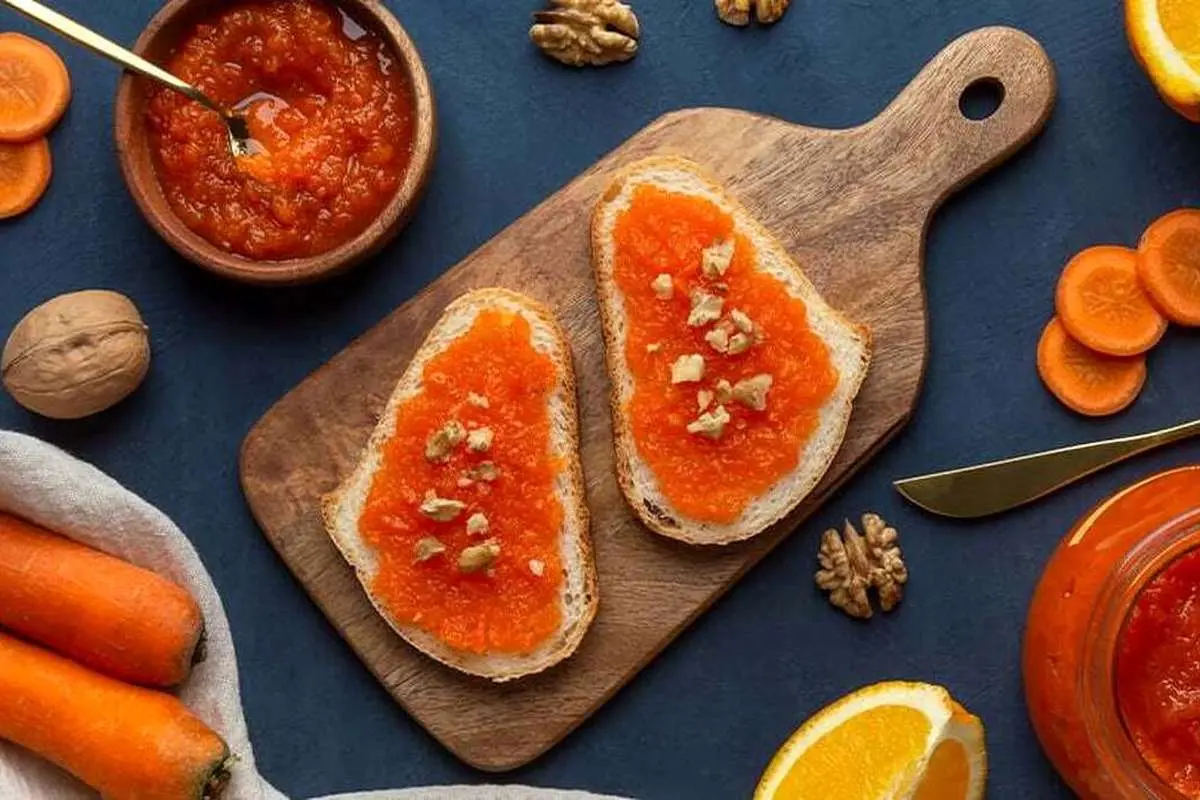 مربای هویج به سبک مادربزرگ، یک‌بار درست کنید تا عاشقش شوید!
