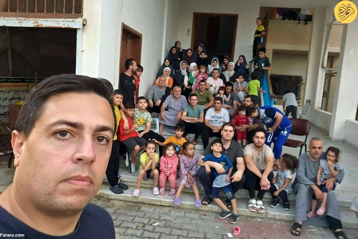 (ویدئو) پدری فلسطینی که به ۹۰ نفر در خانهاش پناه داده است