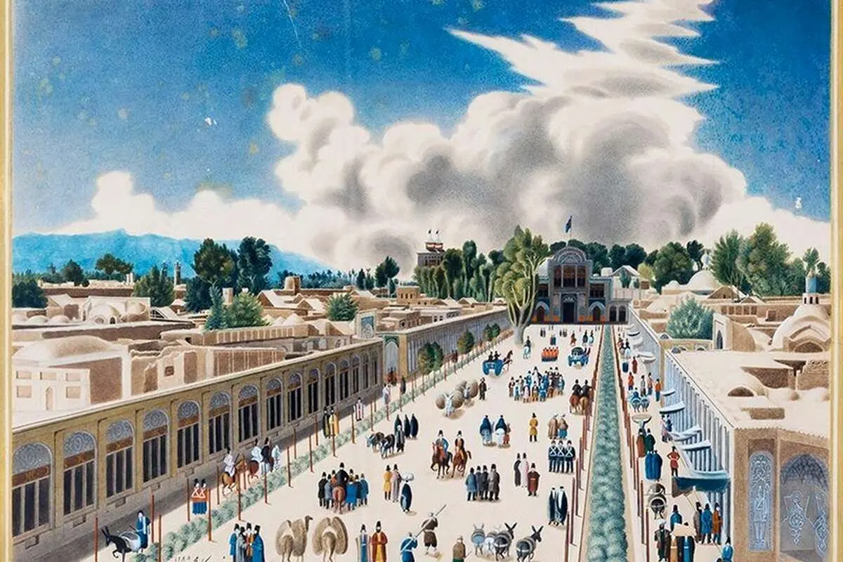نقاش بناهای دوران قاجار که بود؟