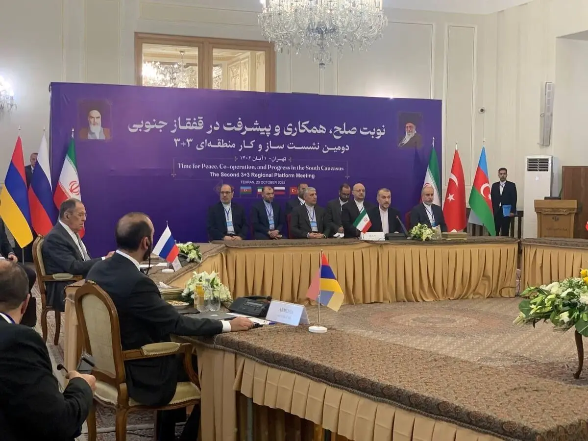 بیانیه نشست وزرای خارجه فرمت ۳+۳ در تهران