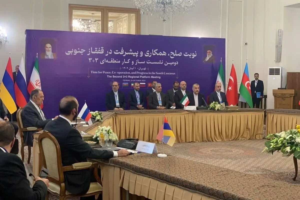 بیانیه نشست وزرای خارجه فرمت ۳+۳ در تهران