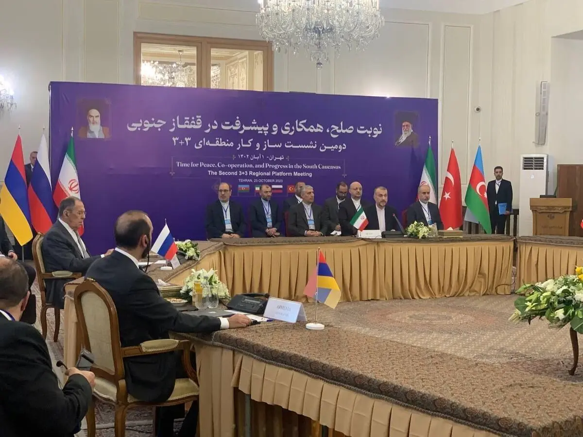 بیانیه نشست وزرای خارجه فرمت ۳+۳ در تهران