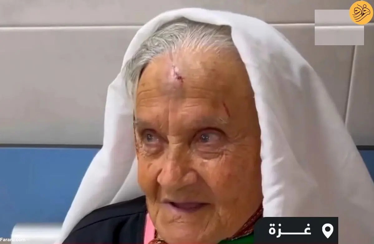 (ویدئو) پیرزن فلسطینی: من از اسرائیل بزرگترم!