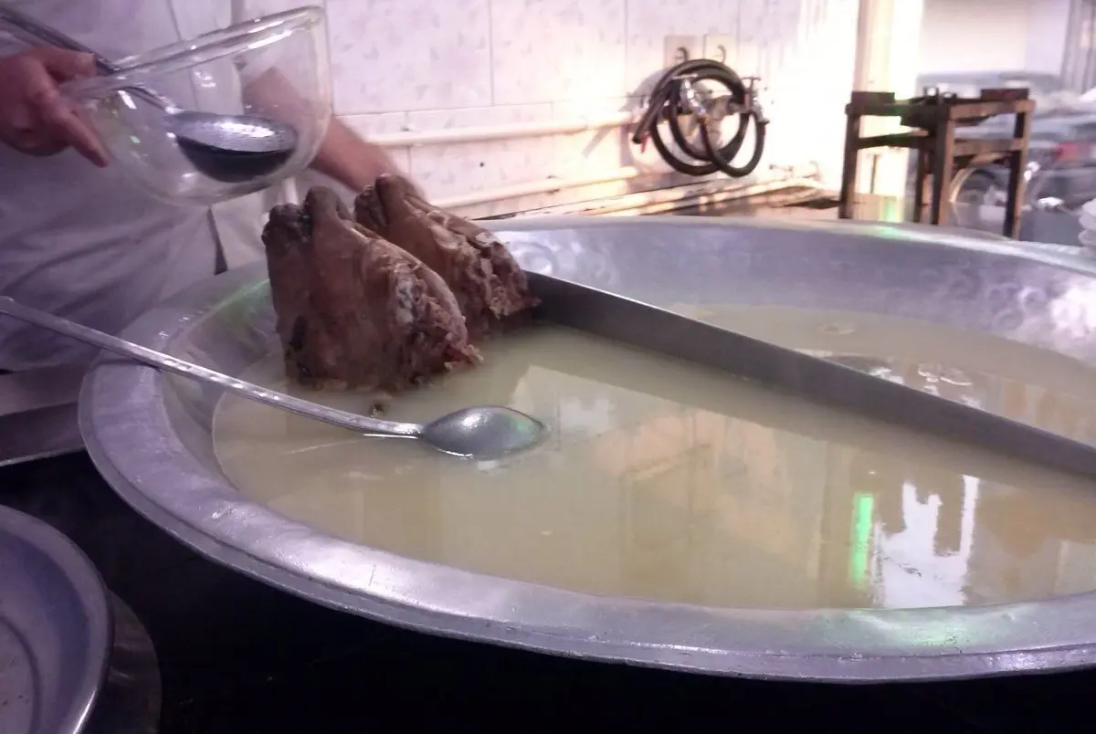 (عکس) منوی نجومی یک طباخی