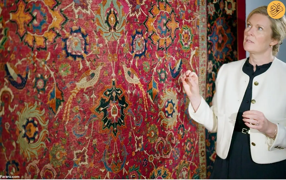 (ویدئو) حراج فرش دربار شاهنشاهی صفوی؛ انگار همین دیروز بافته شده!