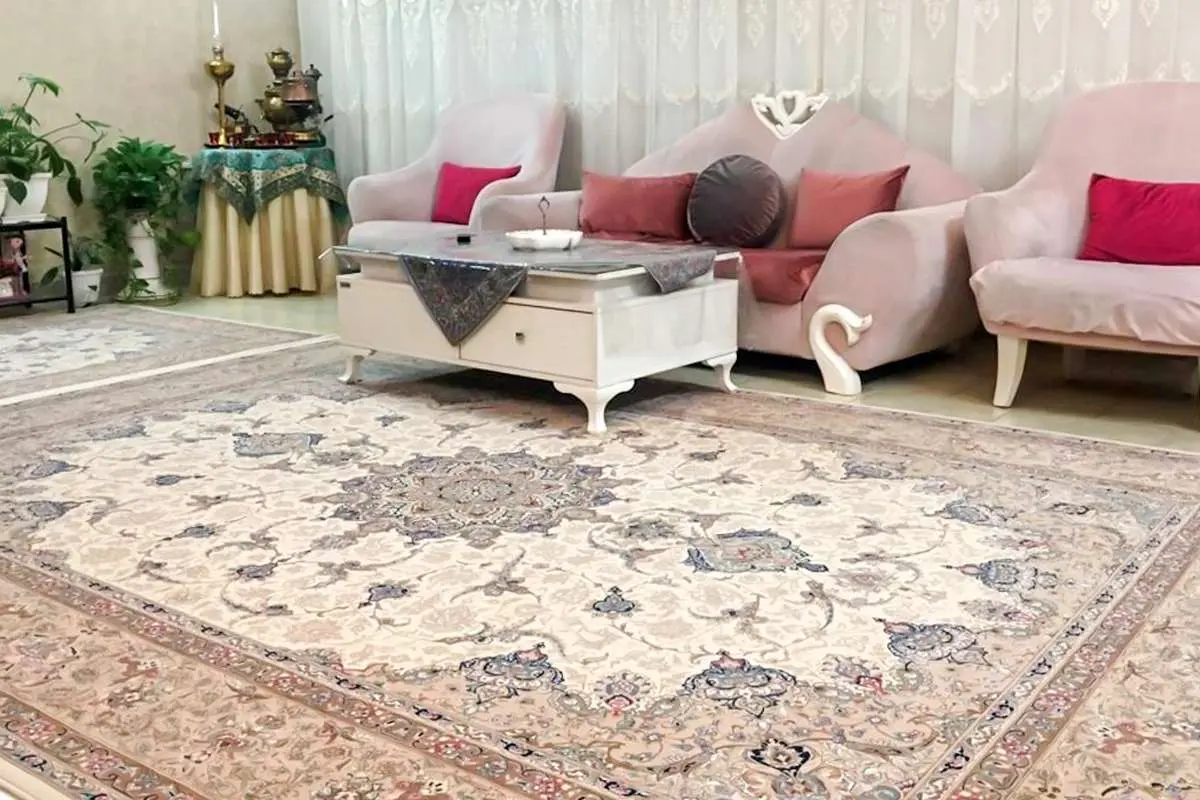 ۴ ترفند از بین بردن جای مبل روی فرش و موکت
