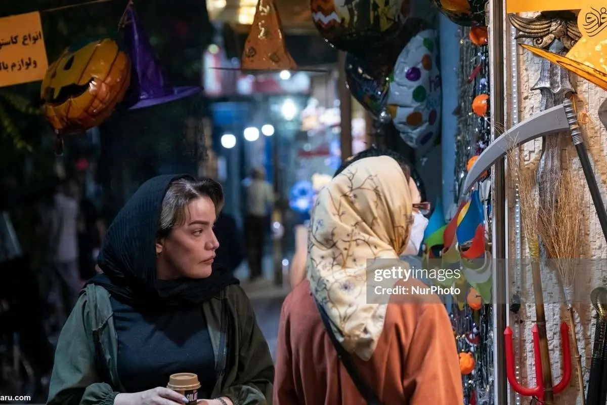 (تصاویر) هالووین در تهران