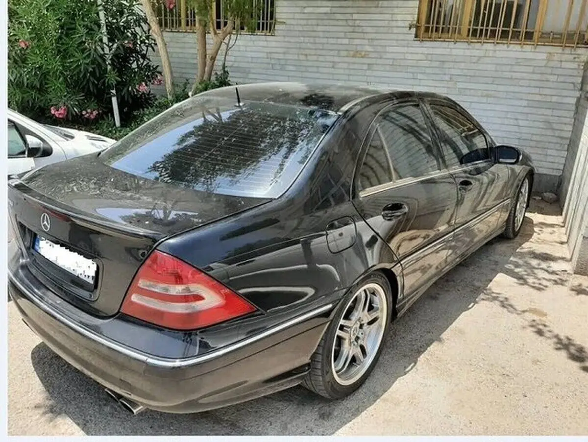توقیف بنز ۱۰۰ میلیاردی در تهران