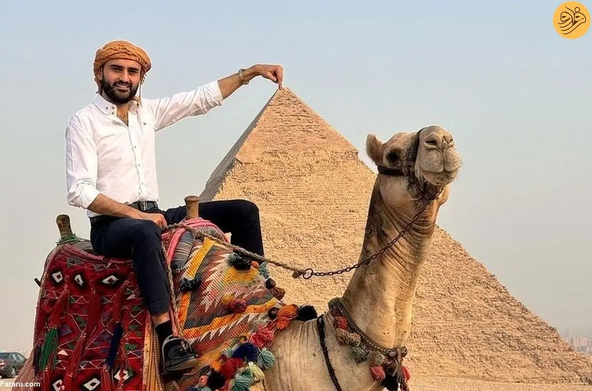(تصاویر) بازدید بوراک از اهرام مصر