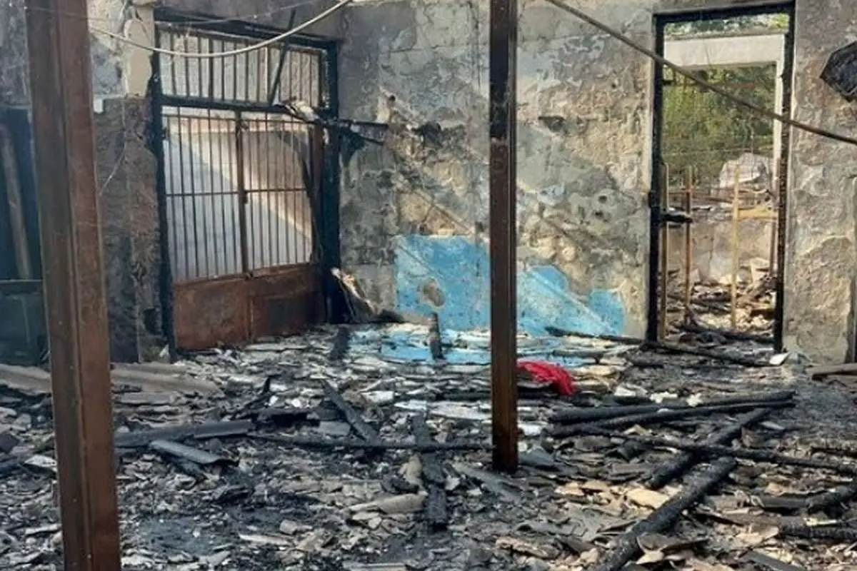 هر ۶ ماه یک آتشسوزی در کمپ معتادان