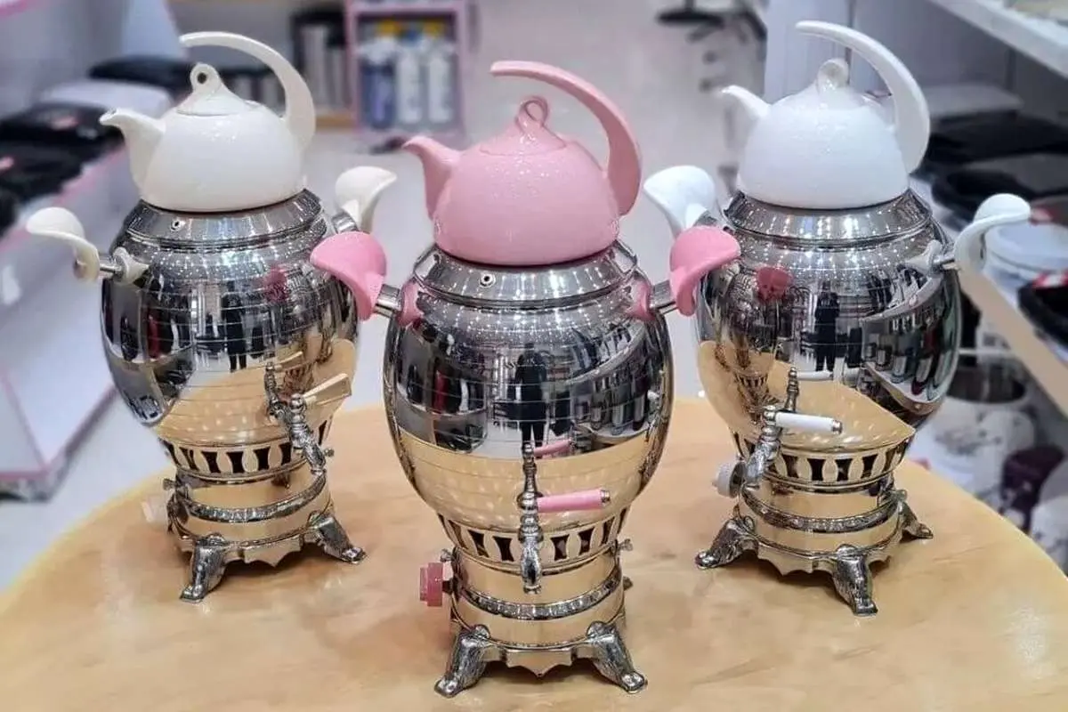 بررسی قیمت سماور‌های گازی و زغالی +جئول