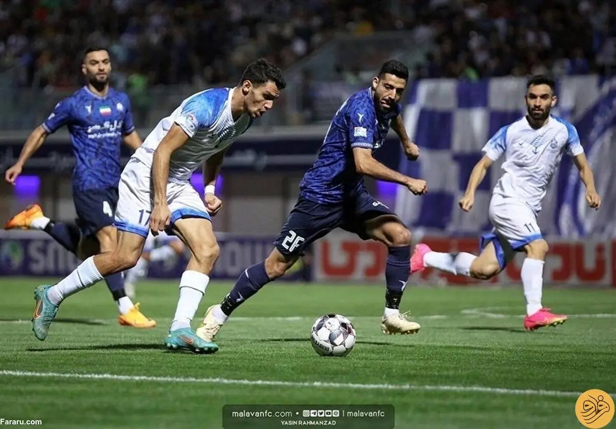 ملوان در اندیشه عبور از پرسپولیس