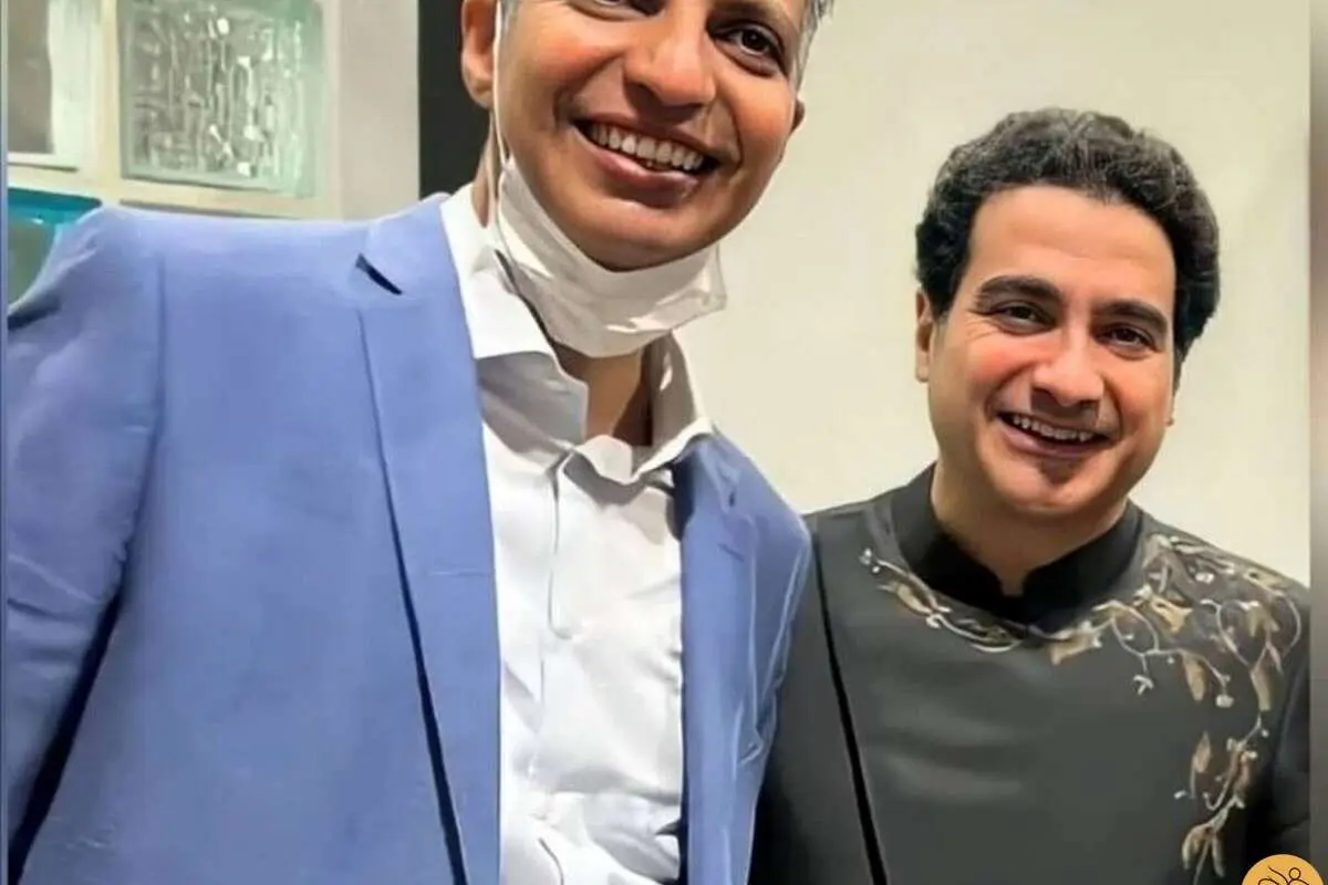 (عکس) مشت عادل فردوسیپور به همایون شجریان
