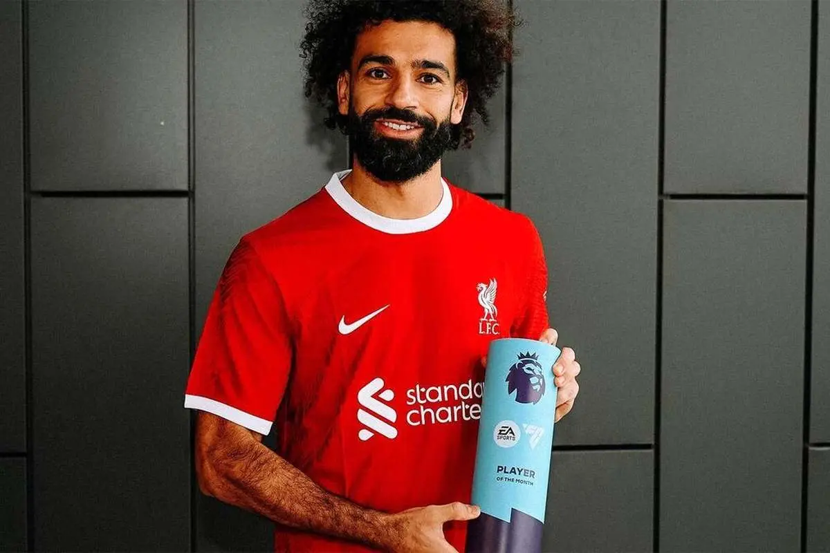 محمد صلاح بهترین بازیکن لیگ برتر انگلیس