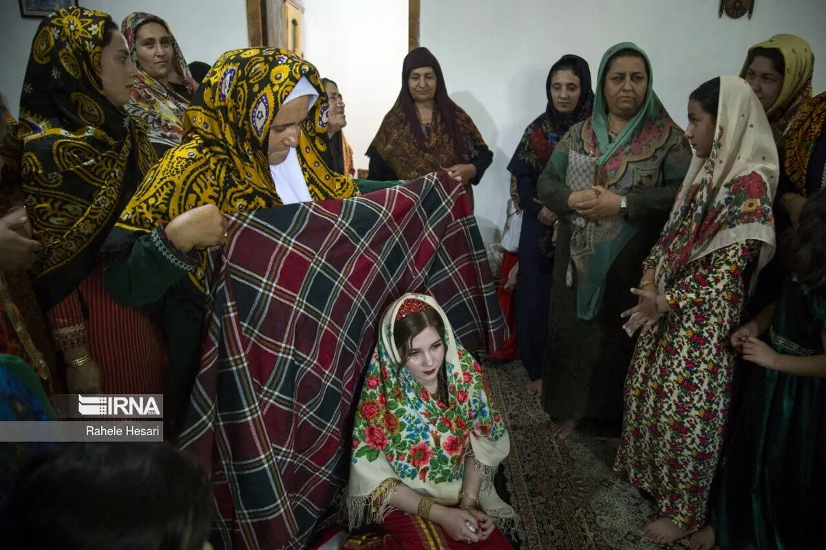 (تصاویر) جشن عروسی سنتی ترکمن
