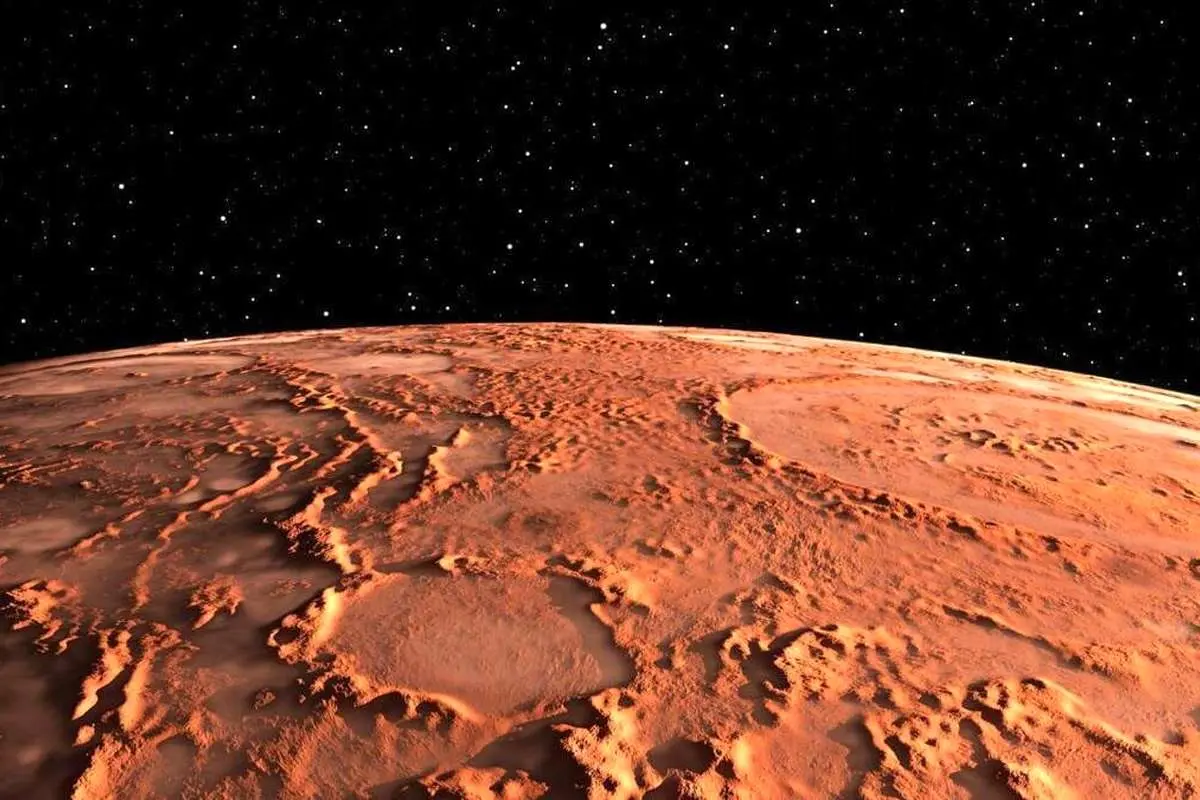 (عکس) جولان عنکبوتها بر سطح مریخ