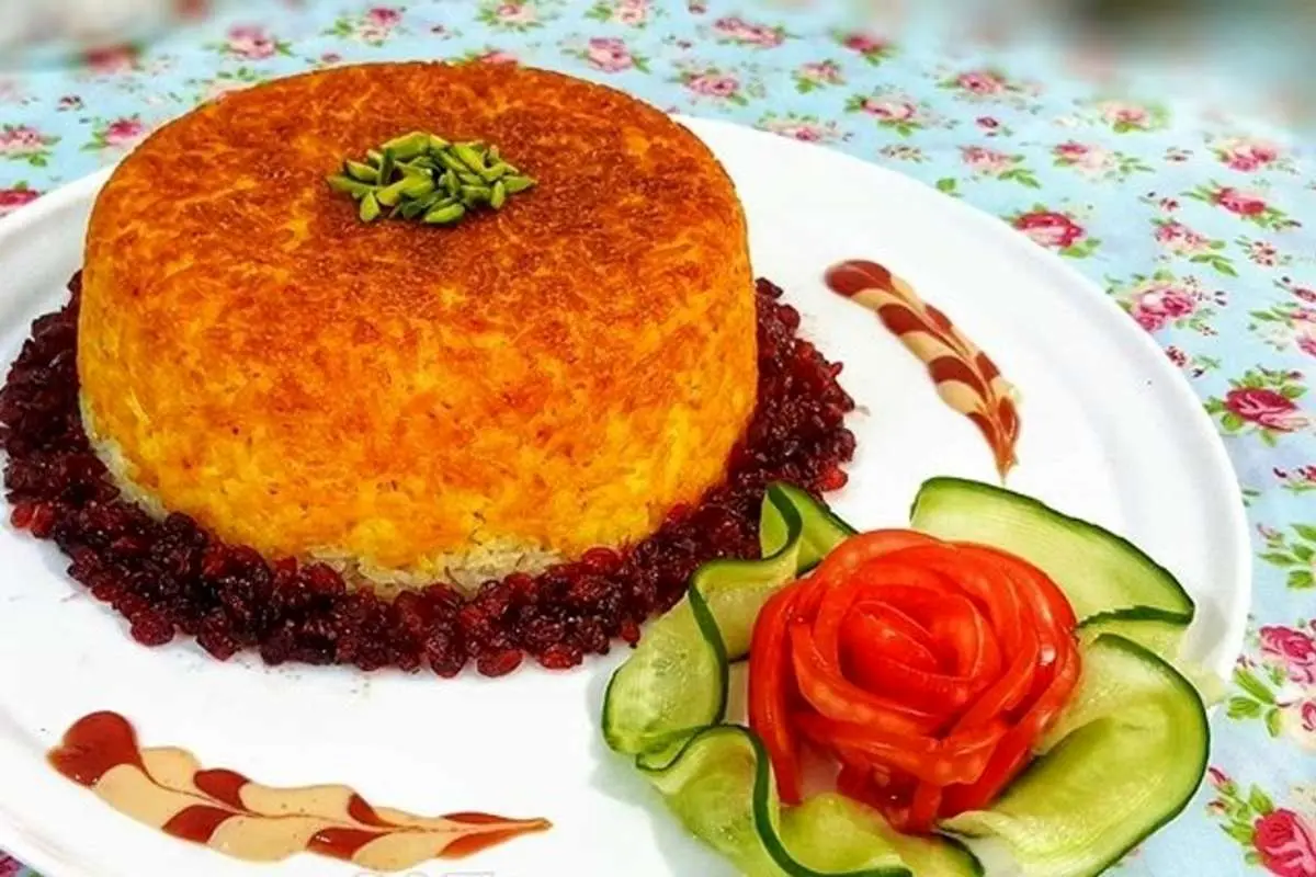 طرز تهیه ته چین گوشت قلقلی و بادمجان