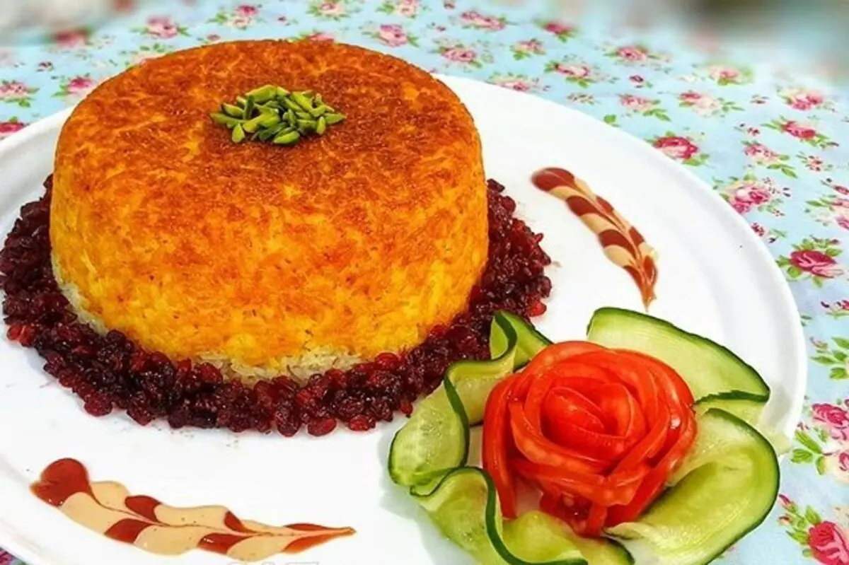 طرز تهیه ته چین گوشت قلقلی و بادمجان