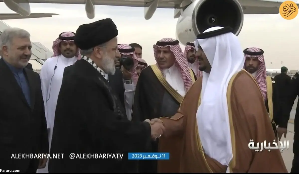 (ویدئو) رئیسی وارد عربستان شد