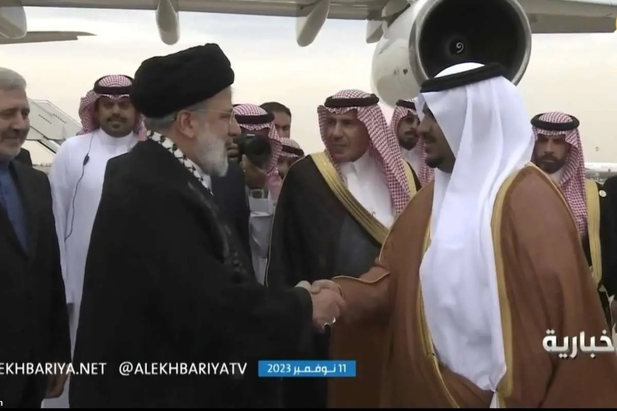 (ویدئو) رئیسی وارد عربستان شد