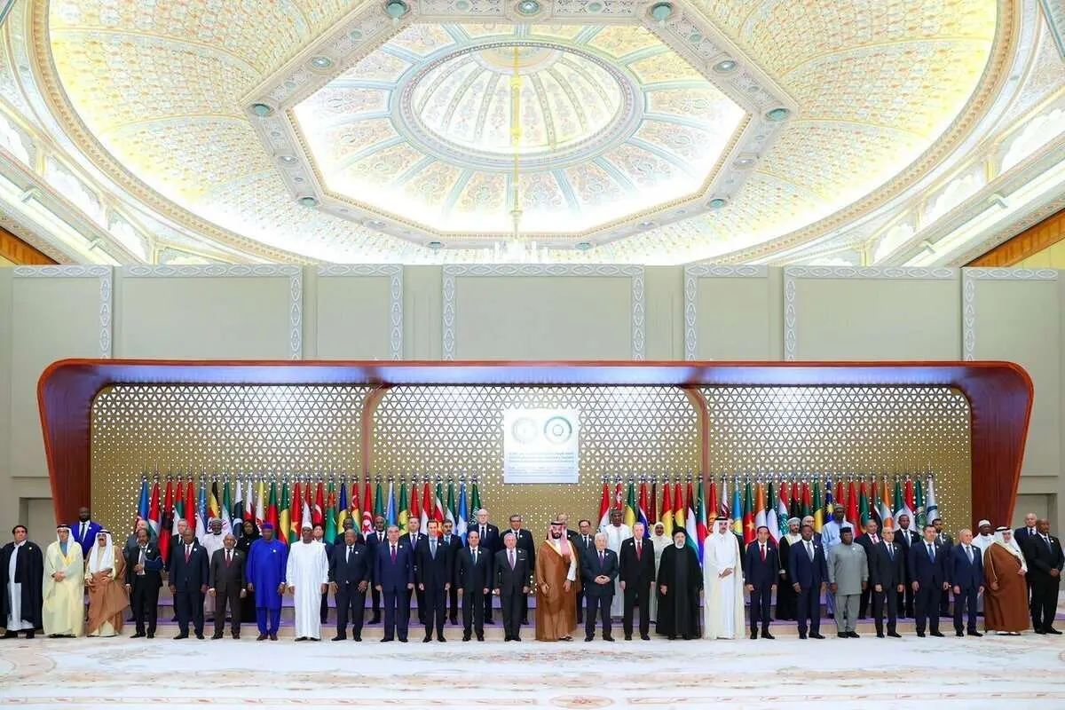 بیانیه پایانی نشست عربی-اسلامی در ریاض؛ تأکید بر لزوم لغو محاصره اعمال شده علیه غزه