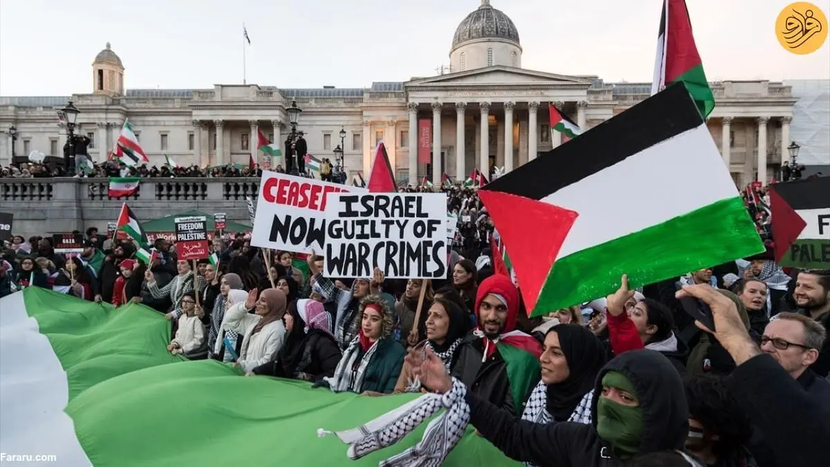 (ویدئو) همبستگی با فلسطین در لندن، برلین و پاریس