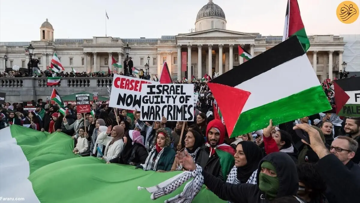 (ویدئو) همبستگی با فلسطین در لندن، برلین و پاریس